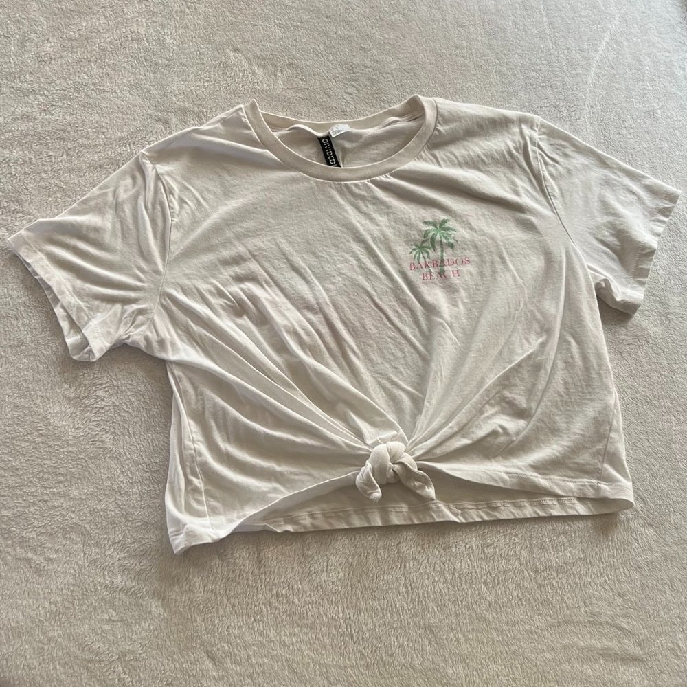 Cropped Graphic Tee